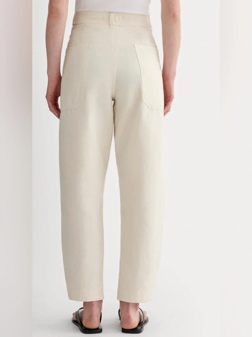 New Everlane THE FATIGUE BARREL PANT in Birch Size 0